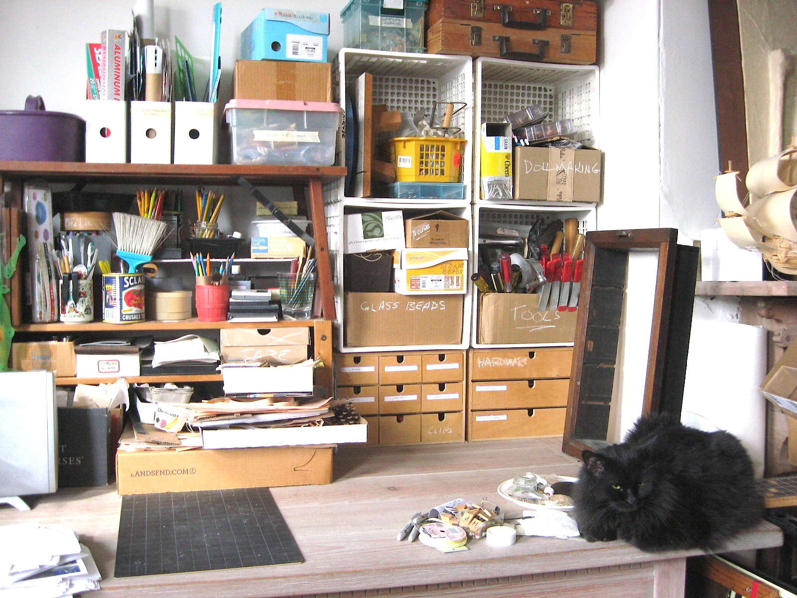 JFries - The dry media table, with distraction, 2.13.19