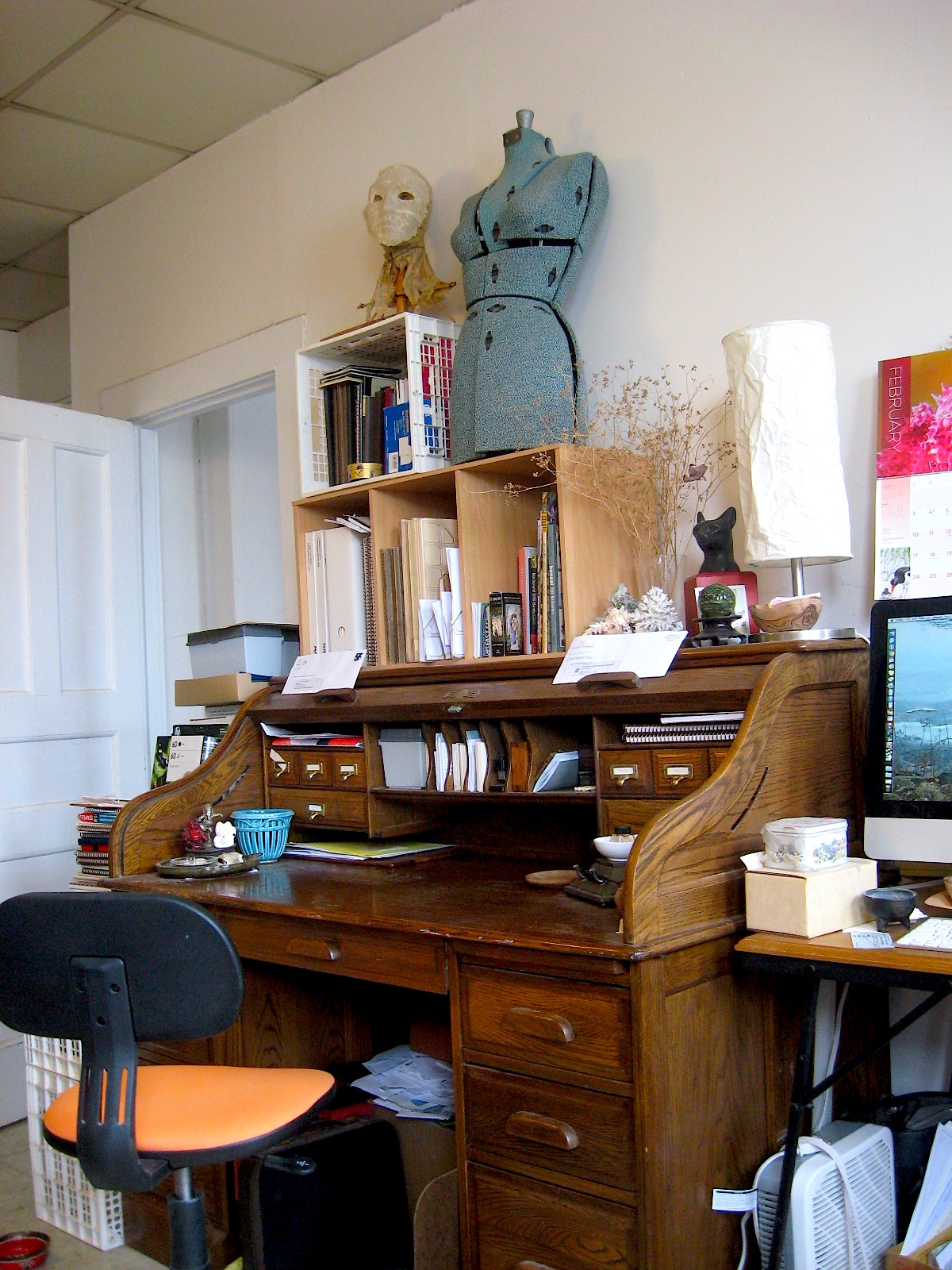 JFries - My writing desk, 2.13.19